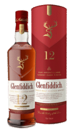 GLENFIDDICH SCOTCH SINGLE MALT SHERRY CASK FINISH 12YR 750ML