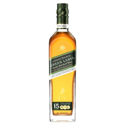 JOHNNIE WALKER SCOTCH BLENDED MALT GREEN LABEL 15YR 750ML