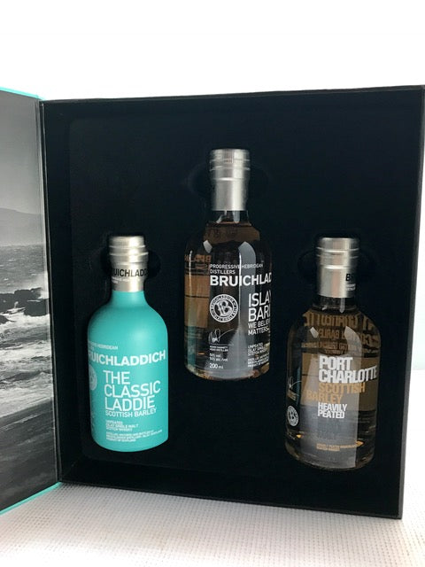 fullsizerender_3__1_4 BRUICHLADDICH SCOTCH SINGLE MALT WEE LADDIE TASTING COLLECTION 3X200ML - Image 1
