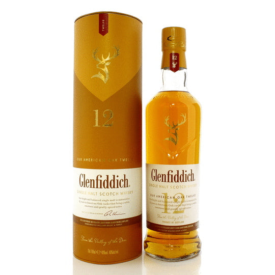 glenfiddich-12-american-oak GLENFIDDICH SCOTCH SINGLE MALT LIMITED AMERICAN OAK KOSHER 12YR 750ML - Image 1