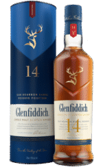 GLENFIDDICH SCOTCH SINGLE MALT BOURBON BARREL RESERVE 14YR 750ML