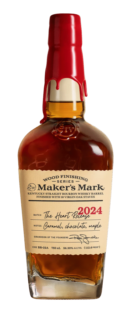 MAKERS MARK BOURBON WOOD FINISHING SERIES THE HEART RELEASE KENTUCKY 750ML