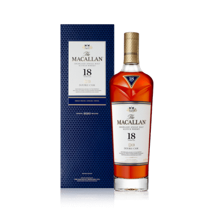 MACALLAN SCOTCH SINGLE MALT DOUBLE CASK 18YR 750ML