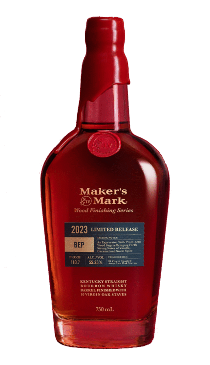 MAKERS MARK WHISKEY WOOD FINISHING SERIES BEP 2023 LIMITED RELEASE KENTUCKY 750ML